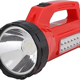Akari AK-5601 Rechargeable 2 W Laser Led, 200 Lumens Torch, with Additional emeregency Light 14 Ultra Bright SMD on The Side, Col Red/Blue/Orange/White, Any 1 PC Will be Send as per Availability-picture-37