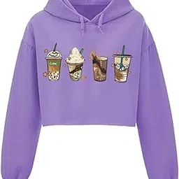 tailed beast Tailed BeastLavender Mug Four Women and Girls Crop Hoodie, for Winters-picture-24