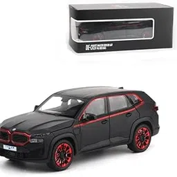 Die Cast Model Car 1:24 Scale BMW | Alloy Metal Pull Back Cars with High Brightness LED Lights & Music | Die Cast Cars 1 24 Scale for Kids & Collectors (Black Colour)-picture-16