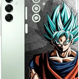 AtOdds Mobile Skin Sticker Wrap | Compatible for Samsung A16 | Scratchproof Matte Finish | Full Coverage for All Sides & Camera Protection (Goku)-picture-35