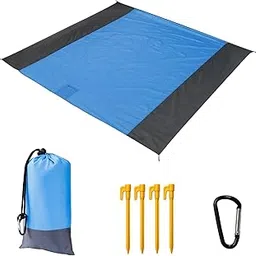 Jazzy Pearls® Outdoor Picnic Blanket Camping Foldable Waterproof for Camping, Travel|Home & Garden | Yard, Garden & Outdoor Living | Outdoor Cooking & Eating | Patio & Picnic Ware image 1
