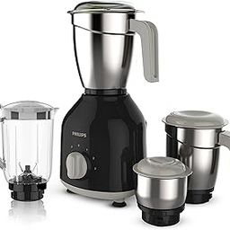 Philips HL7759/00 Mixer Grinder, 750W Turbo Motor, 4 Jars (Black), Quick cool ventilation for longer motor life-picture-7