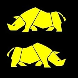 2 x Mirrored Jimny Rhino Sticker Suitable for Suzuki Jimny by Maya Stickers® (Lemon Yellow)-picture-29