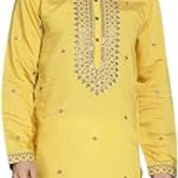 jompers Men's Sequin Embroidered Kurtas-picture-39