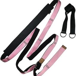 ATORSE Leg Stretcher Strap Gymnastics Stretching Band Backbend Assist for Yoga Pink-picture-6