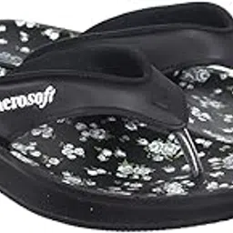 aerosoft Women's Black Flip-Flops-picture-26
