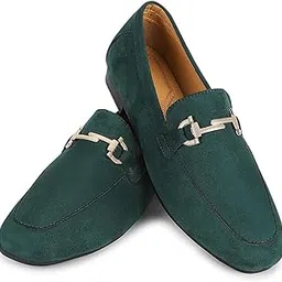 yoho Bliss Comfortable Slip On Formal Loafer for Women | Stylish Fashion Moccasins Range | Cushioned Footbed Finish | Flexible | Style & All-Purpose | Formal Office Wear Shoe image 1