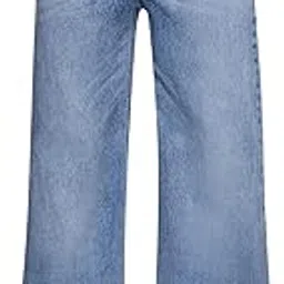 dolce crudo Women's Wide-Leg High-Rise Regular-Length Stretchable Shaping Denim Jeans-picture-32