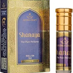 Aroma Craft Shanaya Attar 6ml Exquisite & Long-Lasting Unisex Perfume Oil Exotic Floral Aroma Alcohol-Free Roll-On Attar for Men & Women Soothing & Divine Fragrance for wear and Gifting-picture-24