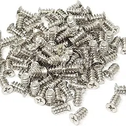 Honbay 100PCS M5x10 Computer Case Fan Screws Computer Cooling Fan Mount Screws Self-Tapping Screws (Black Zinc)-picture-29