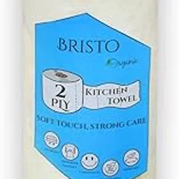BRISTO Strong Care Kitchen Tissue/Towel Ply 100 Sheets Each | Kitchen Tissue/Towel Paper Roll For Cleaning, Dusting, Surface, Counter, Cookware And Appliances (PACK OF 1)-image-70