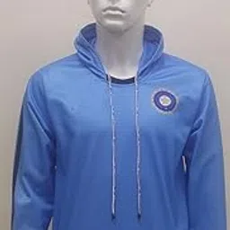 India TRANINIG Hoodie (38-S (for 50-58 KG), Plain Back (NO Player Name))-picture-51