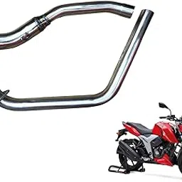 Acube Mart Bend Pipe Compatible For Tvs Apachi RTR 160 4V-picture-27