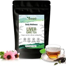 Teaaza Liver Care Tea With Dandelion Root, Milk Thistle & Nettle | Gut Health Tea | Herbal Tea For Fatty Liver | Cleanses Liver & Enhances Kidney Function | 100 Grams Loose Leaf-picture-10
