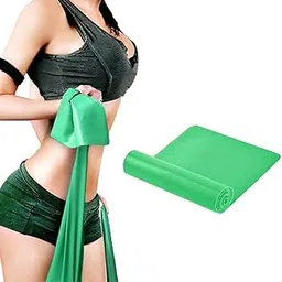 Serveuttam Resistance Bands Set, 3 Pack Elastic Latex Sports Band, Physical Therapy Tension Band Recovery Band for Strength Training, Yoga, Pilates (Green)-picture-33