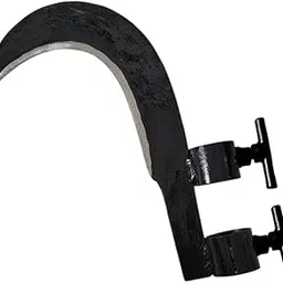 JIAVARRY Heavy Duty Iron Farming Sickle with Clamp Sharp Blade Agricultural Hand Tool for Grass Cutting, Crop Harvesting, Gardening & Weed Removal-image-96