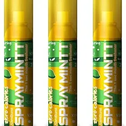 Spraymintt Mouth Freshener | Mukhwas | Breath Freshener | Oral Hygiene |175+ sprays of instant long lasting with Zero Calories Freshness | Aamburst flavour | 15g - pack of 3-image-23
