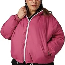 bewakoof Women's Nylon Standard Length Standard Length Parka Coat-picture-25