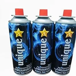 Butane Gas Can for Portable Gas Stove ||Gas Stove with Case for Picnic Outdoor Cooking Camping (3Cartridge)Carbon Steel-picture-29