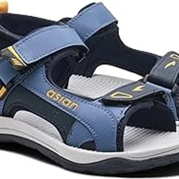 asian Vistara-42 Men’s Sandals | Soft Cushion Footbed, Adjustable Velcro Straps & Anti-Slip Grip Sole | Lightweight, Durable & Comfortable Sandals for Walking, Daily Use, Beach & Travel-picture-48