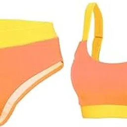 bnf Womens Swimwear Bikini Set Summer Beach Bathing Suit 2Pieces Bra orange M-Clothing, Shoes & Accessories - Womens Clothing - Swimwear-picture-13