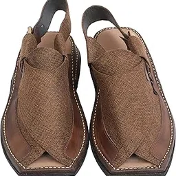 Peshawari Sandal Zalmi For Men (BROWN)-picture-40