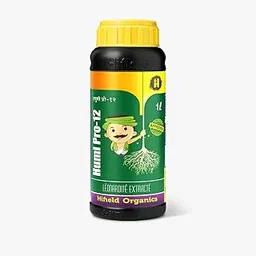 Hifield Humi Pro-12 Humic Acid 6% Liquid – 1 ltr Organic Plant Growth Booster | Soil Conditioner & Root Enhancer | For Crops image 1
