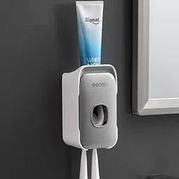 FYCAN Automatic Toothpaste Dispenser Squeezer with Toothbrush Holder Wall Mounted Bathroom Accessories Sets-picture-35