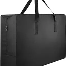 homakover Black Storage Bag for Wagon, 32 Inch Water Resistant Sports Duffel, Protective Cover, Folding Outdoor Travel Equipment Zipper Bag for Strollers, Garden Cart, Camping-picture-68