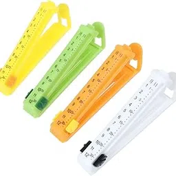 Oblivion Plastic Bag Sealing Clips | Food Sealing Clip Used for Sealing of Packed Food stuffs and Items -Multicolor (Pack of 4)-picture-21