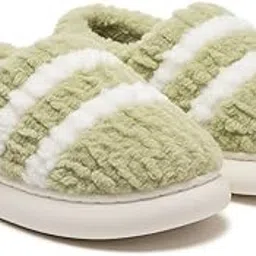 Slippers For Men Winter Sandals Casual Flats Home Footwear Man Girls Sliders Flip Flops Chappals Ladies Clogs Sleeper Slides Stylish Ortho Soft (Color: Green, Size: 3-4 UK)-image-52