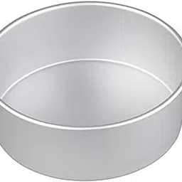 RINKLE TRENDZ Aluminium Round Cake Pan Tin Mould 8-inches x 3 Inches Height-picture-36