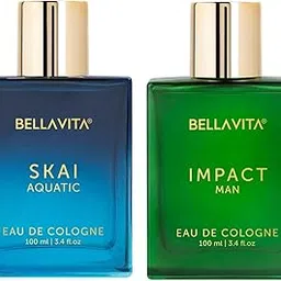 Bella Vita Luxury Skai Aquatic Unisex Liquid Eau De Cologne Impact Man Eau De Cologne Perfume With Mandarin Orange Patchouli Cedar Woody Citrusy Long Lasting Edc Fragrance Scent For Men 100 Ml-image-87