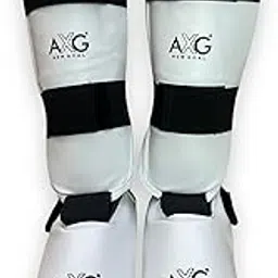 AXG Step in Taekwondo Muay Thai Kick Kickboxing (9 to 15yrs) MMA Shin Guard-picture-15