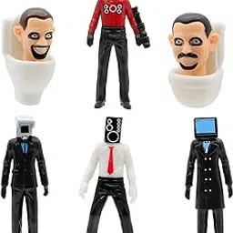 IN-IMAGINE 6 Pcs Human Figure Model Display Set Decorative Statues for Home, Office, or Gaming Room Unique Artistic Design Durable Craftsmanship-picture-49