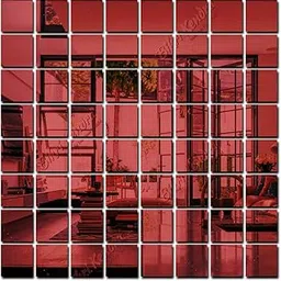 Chote Mote Seller Big Square 60 Brown Mirror Stickers for Wall Acrylic Mirror Wall Decor Sticker Stickers Acrylic Stickers Wall Stickers for Hall Room Bed Room Kitchen.-picture-43