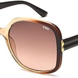 idee 100% UV protected sunglasses for Women with Shiny Crystal Brown-Dark Brown Polycarbonate frame | Size - Large with Browncolored lens-picture-18