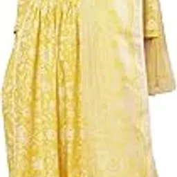 w for woman W Women White Floral Print Kota Fiber Dupatta_24FEW82153-123286-picture-10
