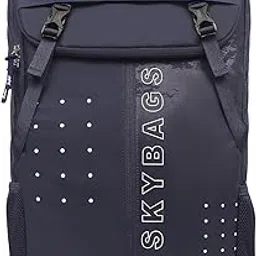 skybags 2 Compartment 19 L Laptop Backpack with Raincover, Front Quick Access Pocket, Top Quick Access Pocket & Gadget Pocket | Blue | Xelius Plus-picture-16