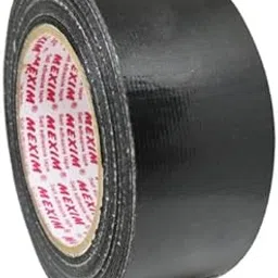 Mexim Multipurpose Duct Tape Heavy Duty Multi-Functional 48 mm x 50 meters Adhesive Tape | High Strenth Easy to Tear All Purpose Adhesive Tape (48 mm x 50 meters, Black) - Pack of 1-picture-18