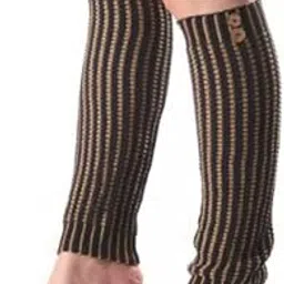 bold n elegant Cute Paradise Woolen Thermal Warm Long Boot Cuffs Footless Socks Leg Warmer for Women-picture-37