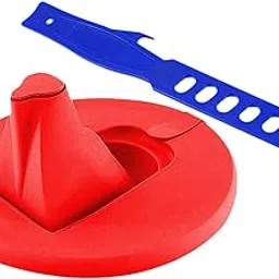 Paint Can Lid Cover and Pouring Spout with Paint Stick with Ventilation Hole Red|Home & Garden | Home Improvement | Building & Hardware |1x Paint Can Lid With Spout-picture-21