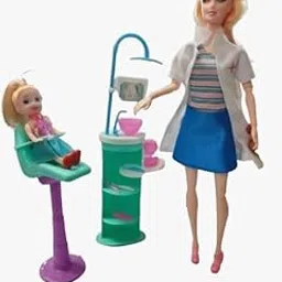 Royaldeals Toys Plastic Royaldealseup Dolls and Accessories Toy Set - Complete Beauty Kit for Kids - Includes Dolls, Royaldealseup, & Fashion Accessories - Safe, Fun, and Creative Play-picture-10