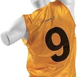Kwik Goal Numbered Vest (Yellow, Youth),18 count-picture-29