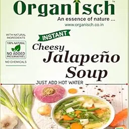 Organisch Cheesy Jalapeno Soup Instant Premix, 100% Natural Ingredients, No Added Preservatives, No Chemicals (1 kg)-picture-12