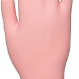 Molly Minx Nail Trainning Practice Hand | Flexible Soft Plastic Mannequin Hand Nails Tips Art Trainer Manicure Practice Hand Tool | Fake Nail Hand Practice (1 PCS)-picture-26