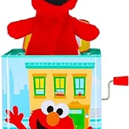 KIDS PREFERRED Sesame Street Elmo Jack-in-The Box-picture-12