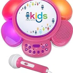 Singing Machine SMK963PP Kids Portable Sing Along Speaker with Pre-Recorded Songs, Pink/ Purple-image-63