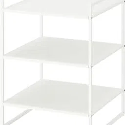 IKEA JONAXEL Shelving Unit Using For Storage In Home & Kitchen, White (50X51X70 CM)-picture-33