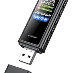 Digital Voice Recorder, 64GB Storage, Voice Activated Recording, USB Connectivity, Playback Function for Meetings, Interviews, Classroom-picture-19